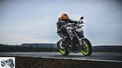 Yamaha MT-09 in PS tune-up