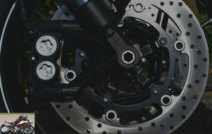 Yamaha MT-09 brakes