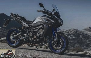 On the basis of the MT09, Yamaha declines the Tracer