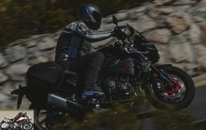 Yamaha MT-10 SP & Tourer Edition on the highway