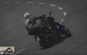 Test of the Yamaha Niken on the road