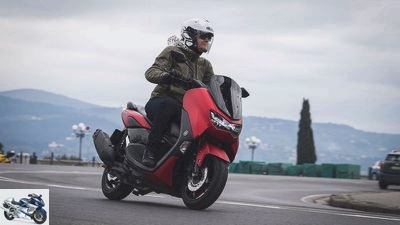 Yamaha Nmax 125 (2021) in the driving report
