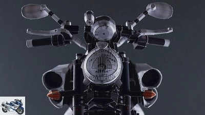 Yamaha Paper Crafts Motorcycle works of art made of paper