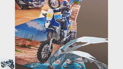 Yamaha Paper Crafts Motorcycle works of art made of paper