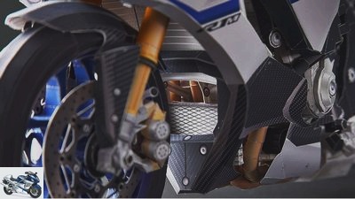 Yamaha Paper Crafts Motorcycle works of art made of paper