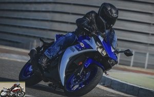 Yamaha R3 test on national