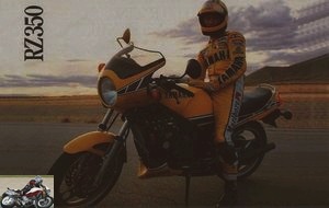 Replica of Kenny Roberts' motorcycle intended only for the American market