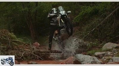 Yamaha Tenere 700: off-road professional plays with 200 kg enduro
