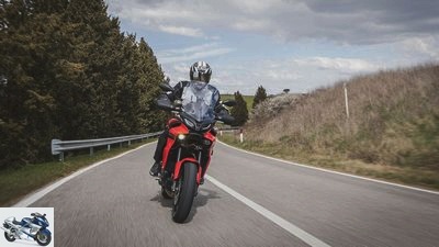 Yamaha Tracer 9-GT in the driving report