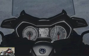 The Yamaha X-Max 300 speedometer