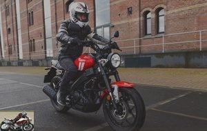 Test of the Yamaha XSR 125 in the city