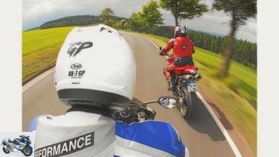 Ten short motorcycle tours in Germany