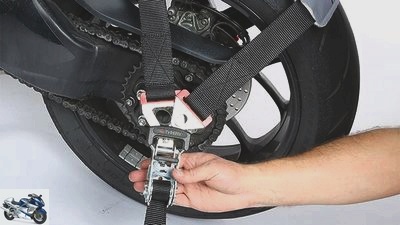 Accessories for motorcycle transport