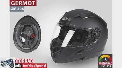 Twelve unique helmet models in the product test
