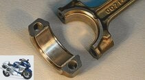 Cylinder piston connecting rod