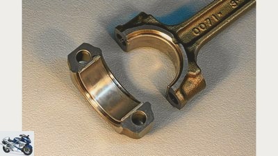 Cylinder piston connecting rod