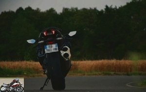 Kawasaki H2 from behind