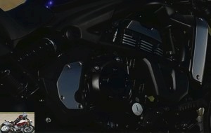 Kawasaki Vulcan S 650 twin-cylinder engine