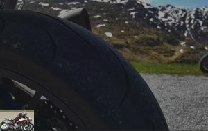Mitas SportForce + rear tire view