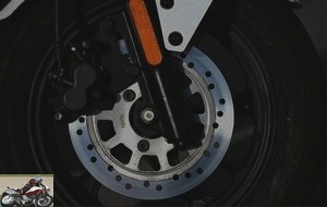 Disc brake and EBS system with regenerative braking