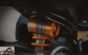 Ohlins shock absorber for Yamaha YZF R1 and R1M