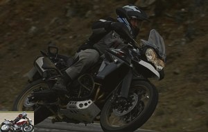Triumph Tiger XCx on the road
