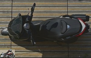 Yamaha XMax 400 from the sky