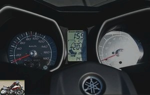 Speedometer and dashboard Yamaha XMax 400