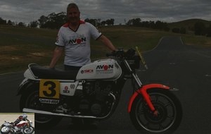 Mal Pitman and the original Yamaha XS1100 Team Avon
