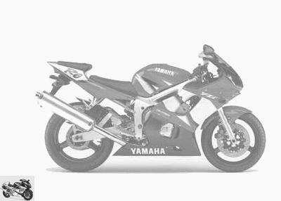 Yamaha YZF-R6 600 1999 technical