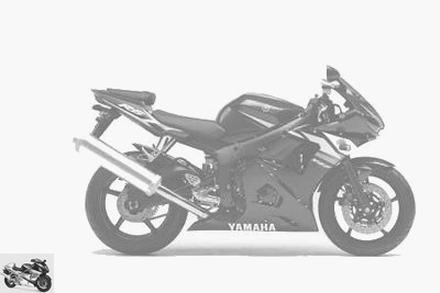 Yamaha YZF-R6 600 2004 technical