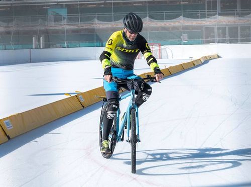 Winter tires for bicycles in the test-test
